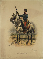 TvB G 5250
<br/>
Soldaat te paard met geweer
<br/>
<em>Detaille, Edouard (1848-1912)</em>